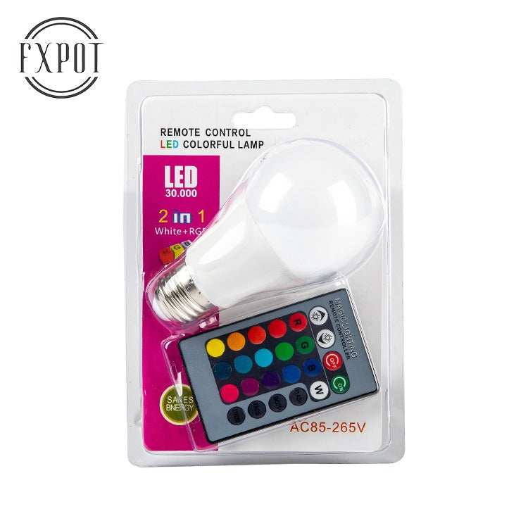LED Colorful RGB Bulb