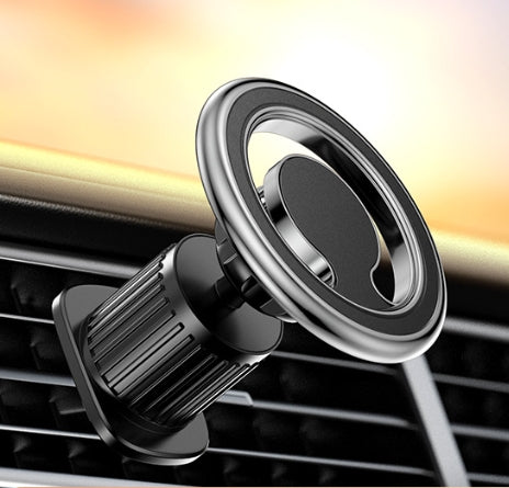 360 degree rotating metal magnetic car phone holder