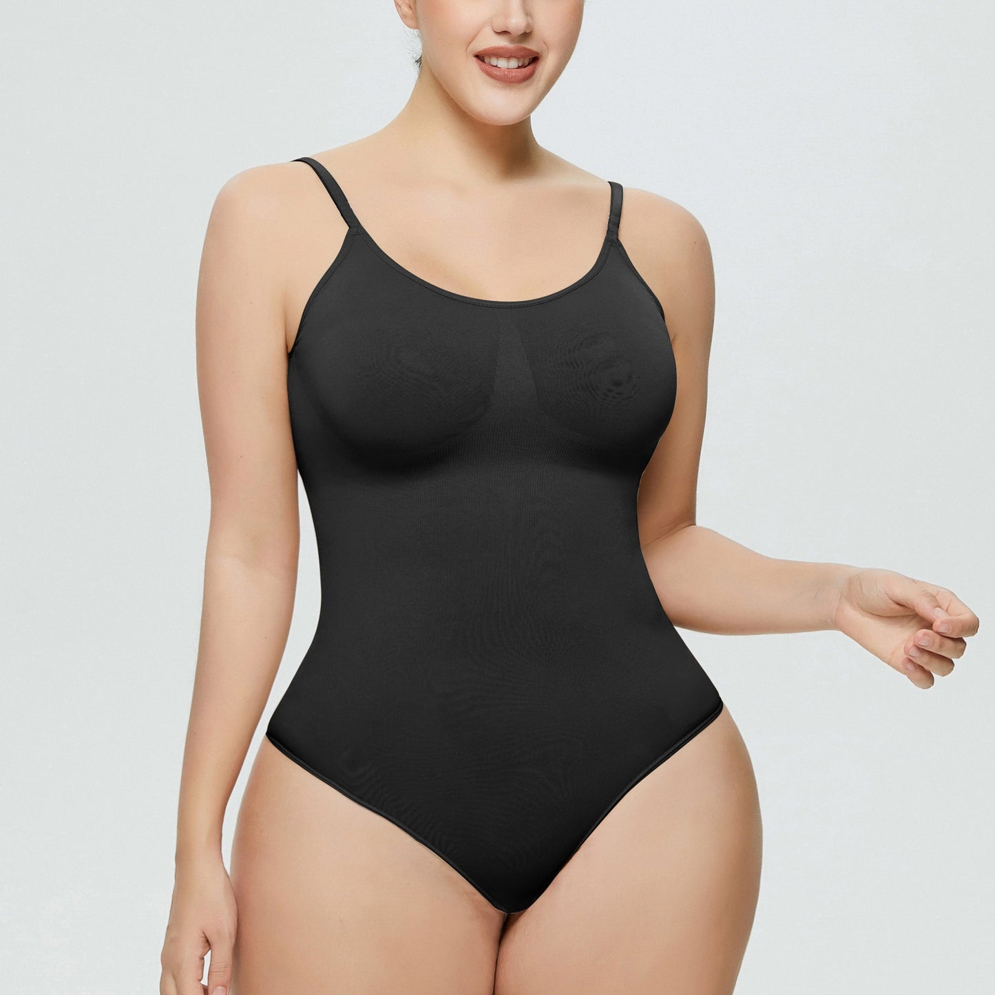 Elastic Split Slim Bodysuit Tight Bodysuit