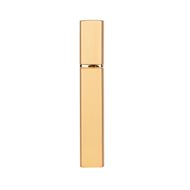 1pcs Metal Case Glass Tank Perfume Bottle