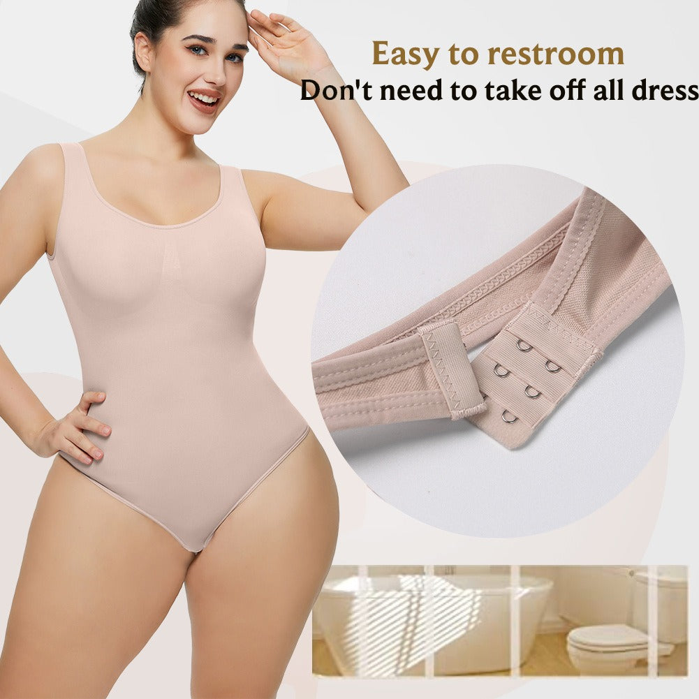 Elastic Split Slim Bodysuit Tight Bodysuit