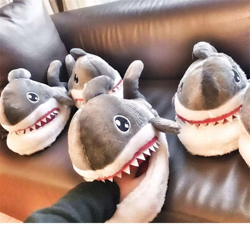 Unisex Fashion Shark Slipper
