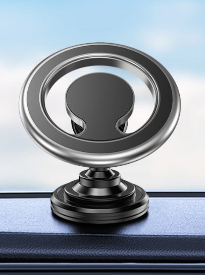 360 degree rotating metal magnetic car phone holder