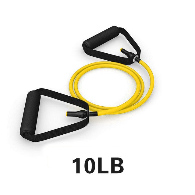 Elastic Resistance Bands Fitness Workout Exercise
