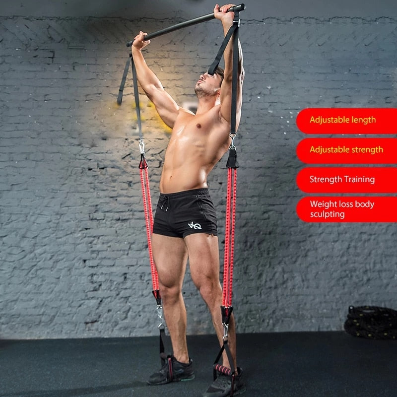 Home Body Work Out Fitness Pull Rope
