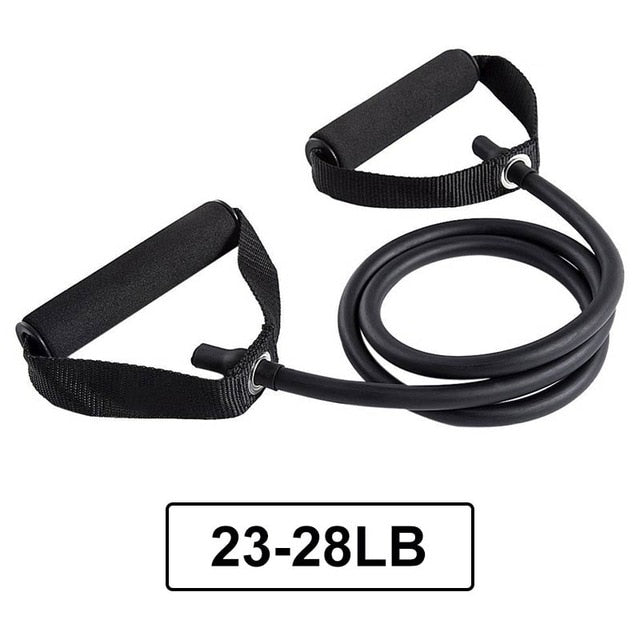 Elastic Resistance Bands Fitness Workout Exercise