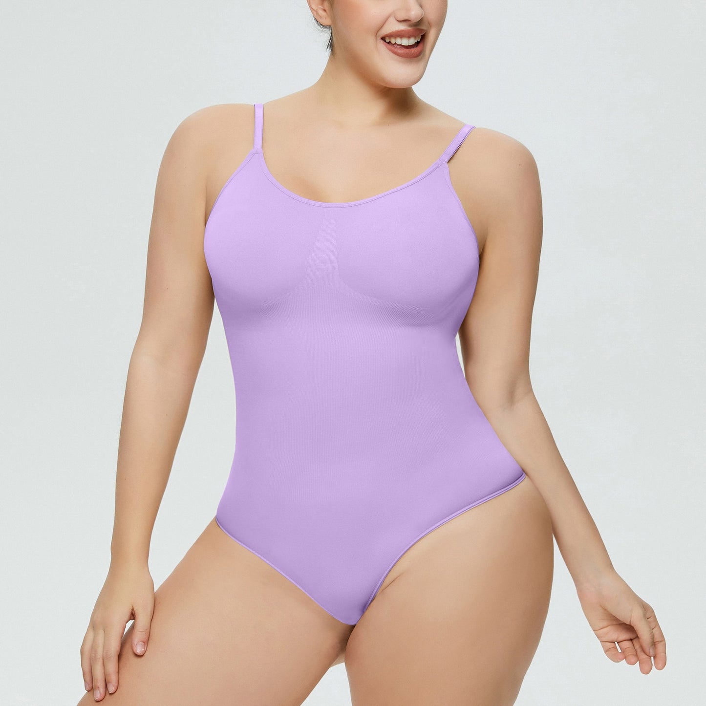 Elastic Split Slim Bodysuit Tight Bodysuit