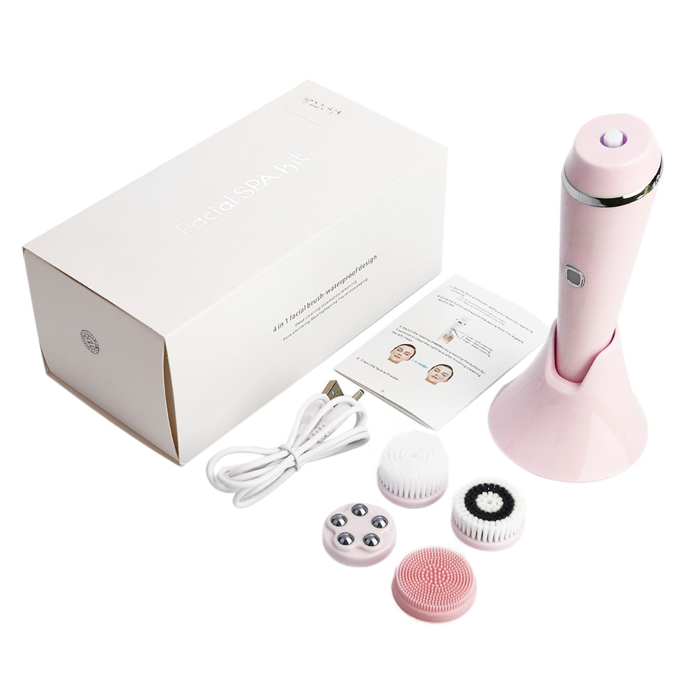4 IN 1 Electric Face Deep Cleansing Brush