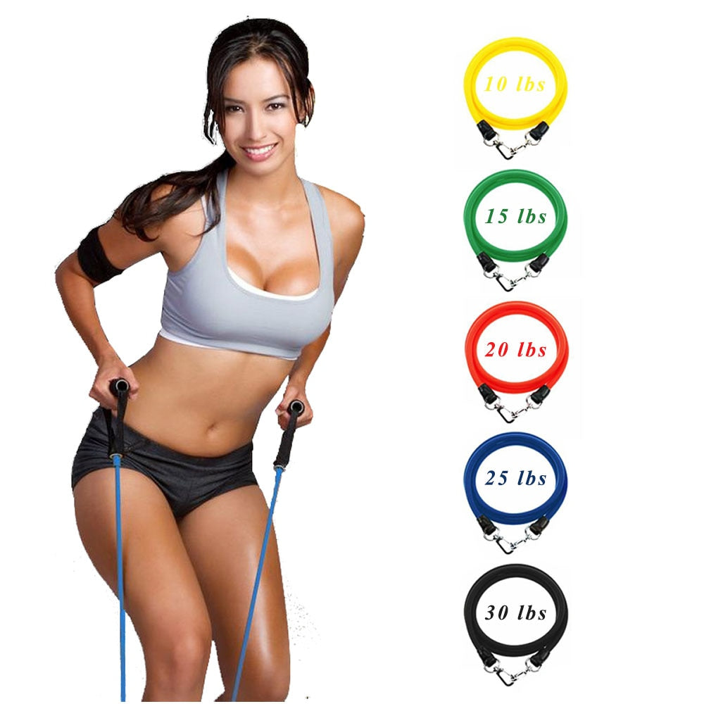 11PCS Resistance Band Set