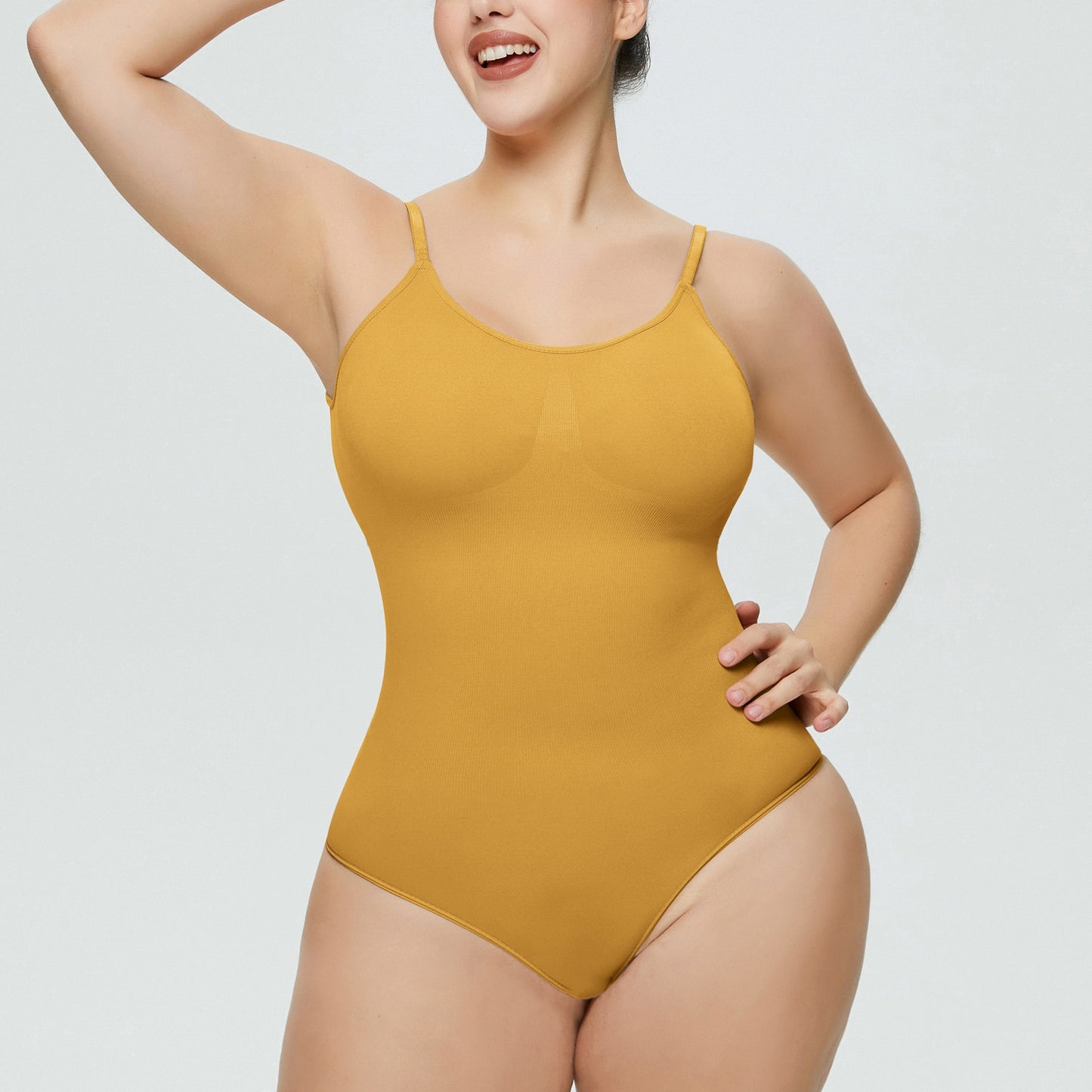 Elastic Split Slim Bodysuit Tight Bodysuit
