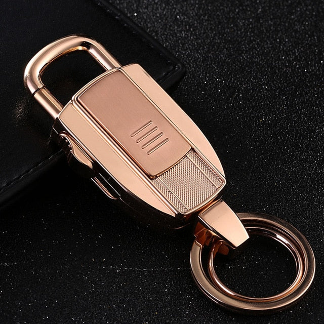 Cigarette Lighter Men Keychain