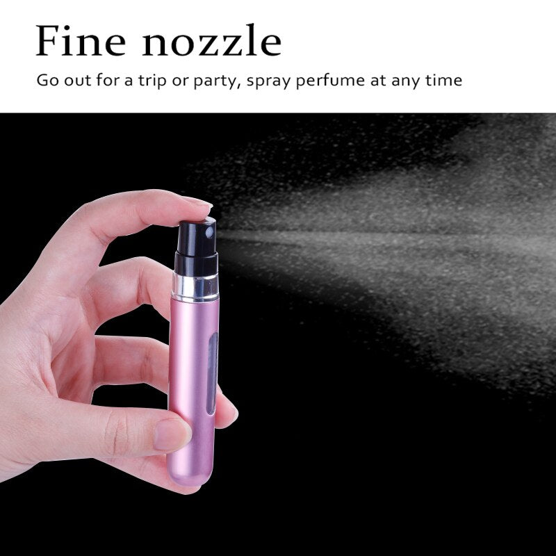 Refillable Perfume Spray Bottle With Spray Scent Pump