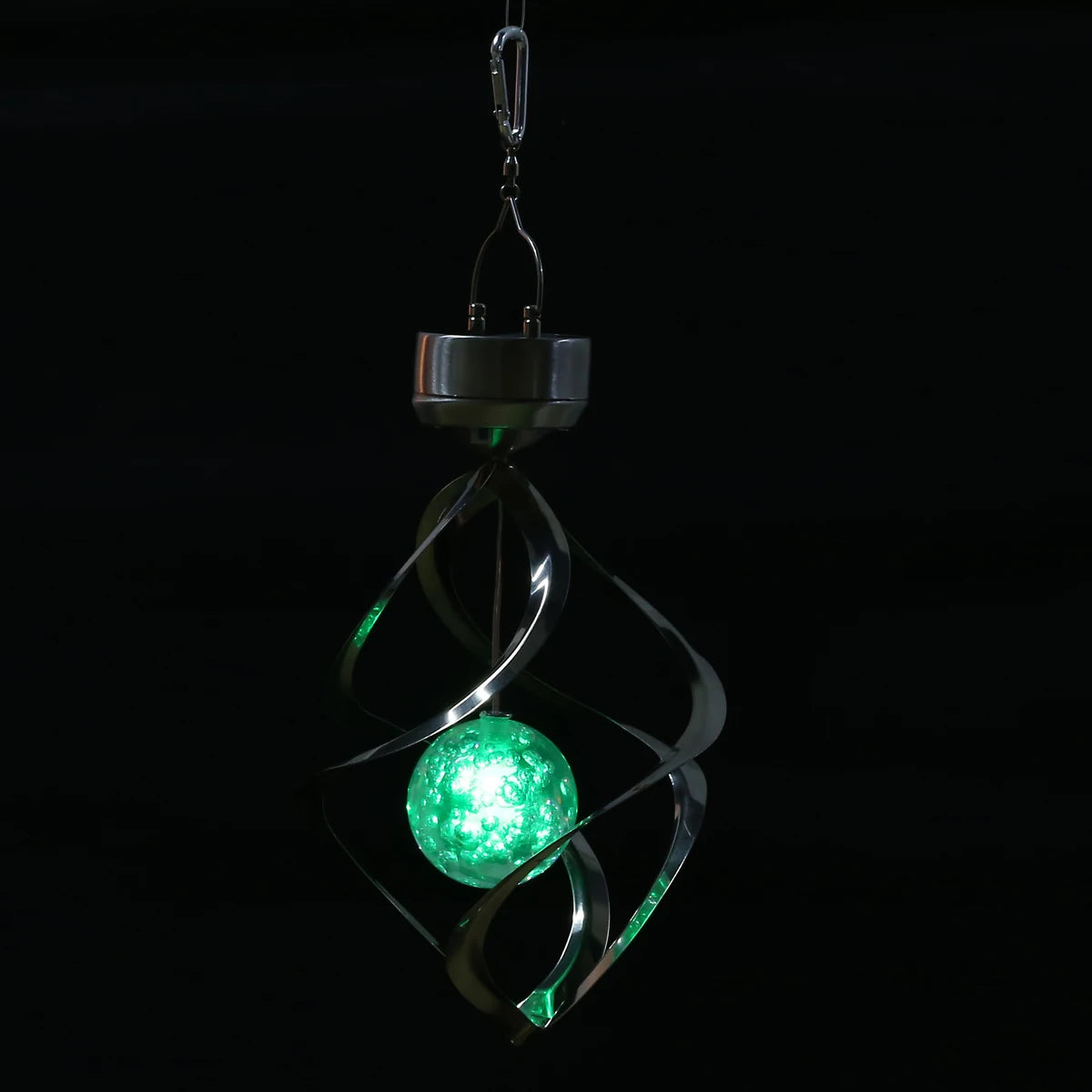 Led Color Changing Solar Wind Chime Light