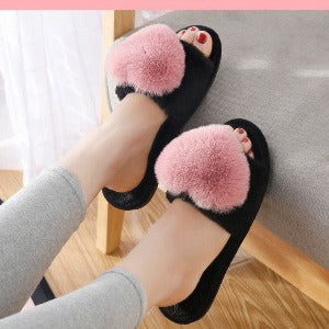 Custom Winter Half Slipper for Women