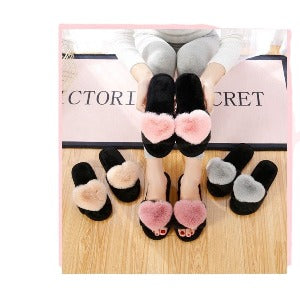 Custom Winter Half Slipper for Women