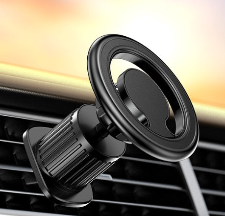 360 degree rotating metal magnetic car phone holder