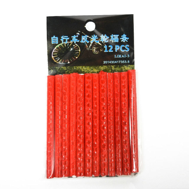 12Pcs Bicycle Light