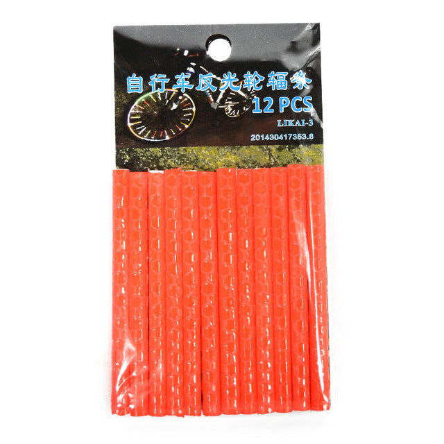 12Pcs Bicycle Light