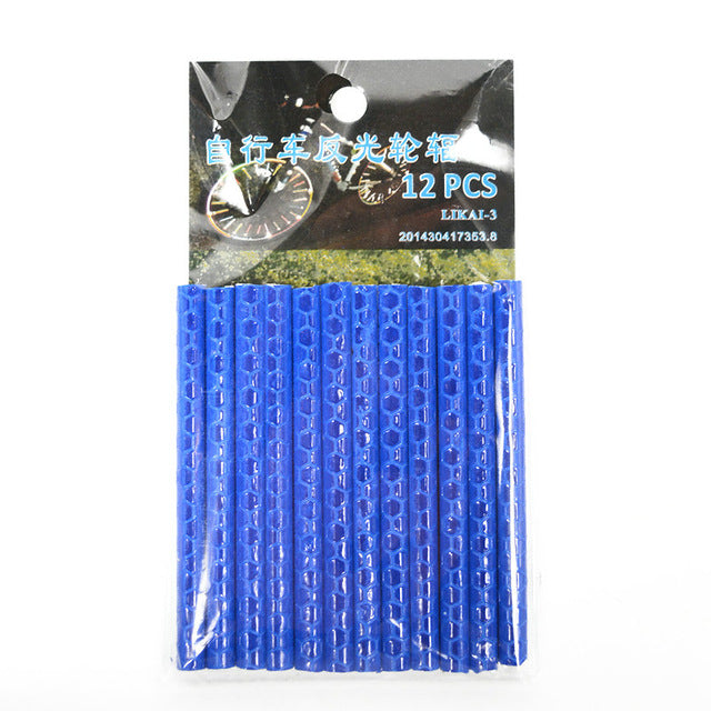 12Pcs Bicycle Light