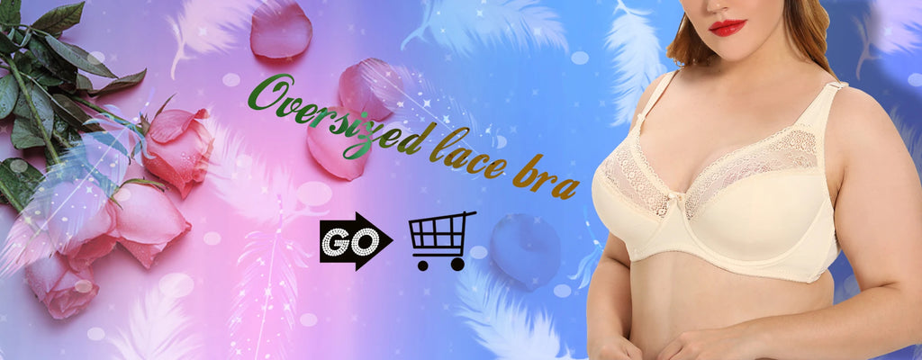 Women's Minimizer Bra Plus Size See Through Lace Floral Full Coverage Bras Underwire Unlined Mesh Transparent E F G H I Cup