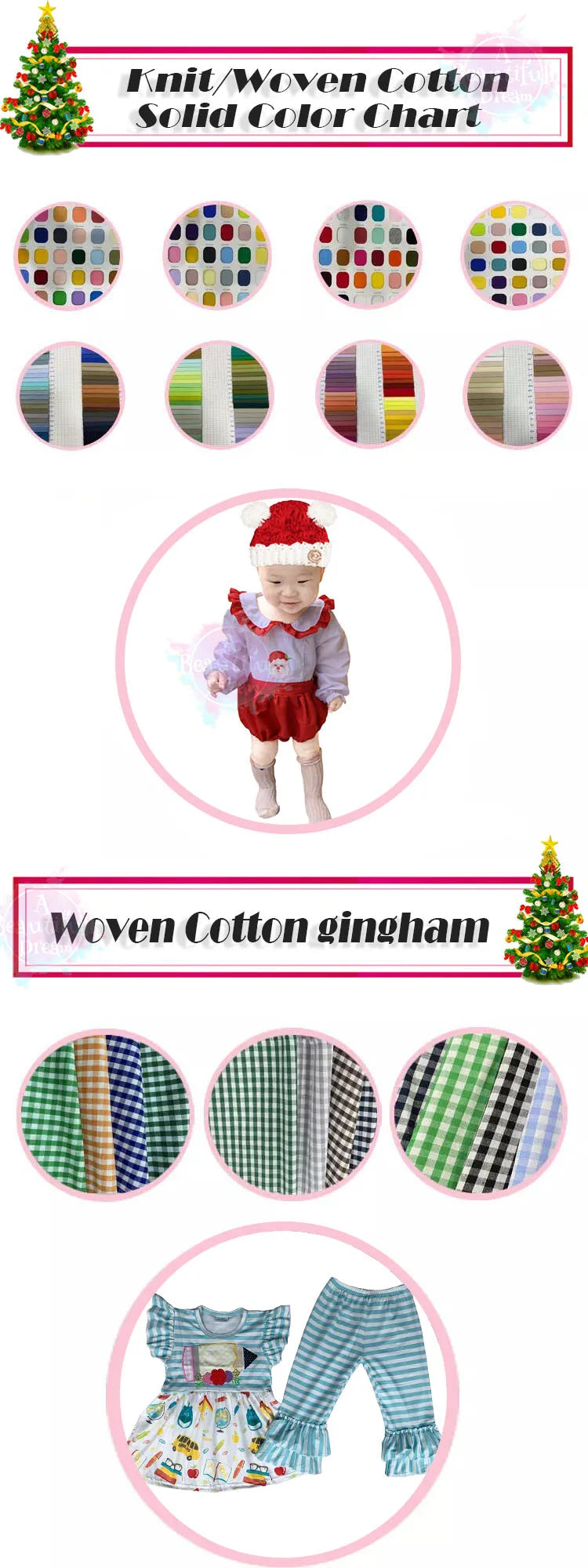 Wholesale Children&#39;s Christmas Pajama Set Gingerbread Santa Claus Print Boys Girls Long Sleeve Sleepwear Kids Pyjamas