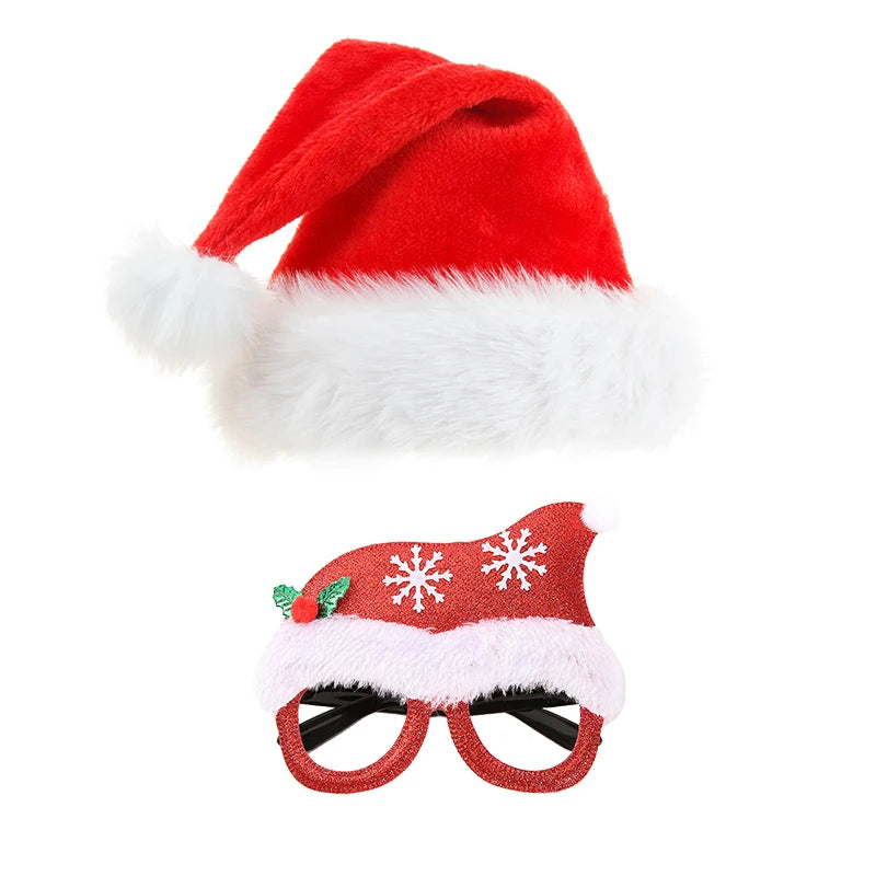 Cotton Santa Claus Print Christmas Matching Pajamas for The Whole Family Loungewear Women Men Pajama Children's Boy Girl Pijama