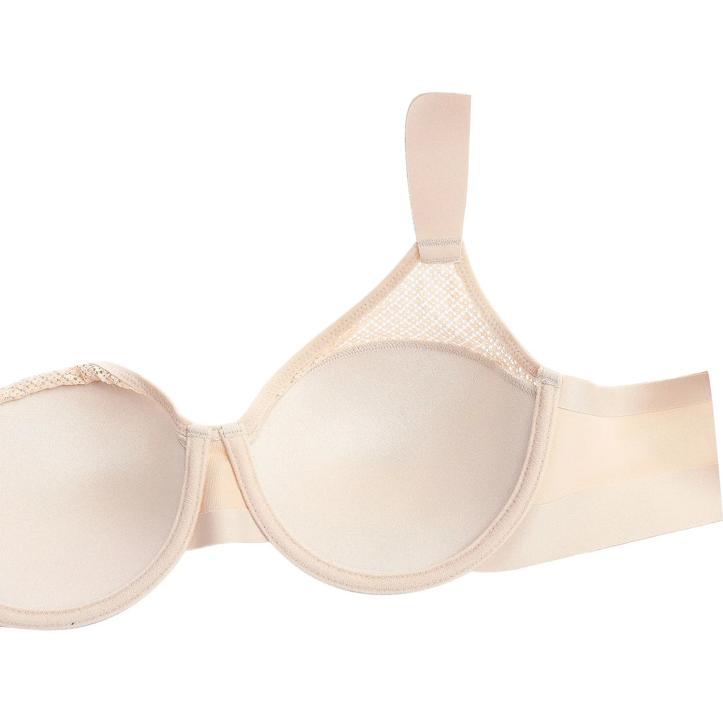 New Minimizer Lace Bras Unpadded Underwire Women Bra Thin Mesh Big Size Breast Cups Sexy Everyday Bra