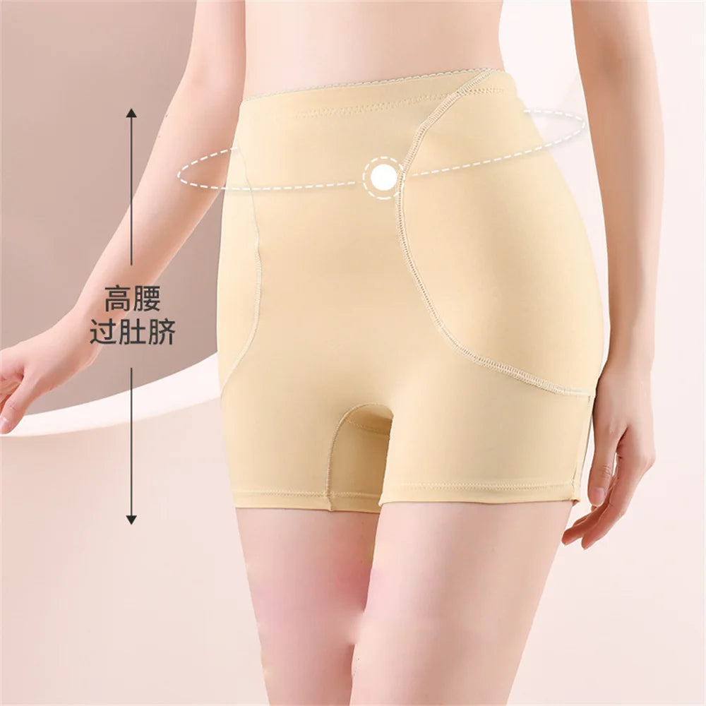 High Waist Shorts Butt Enhancer Shaper Buttock Lifting Panties Tummy Control Body Shaper With Butt Pads Shapewear