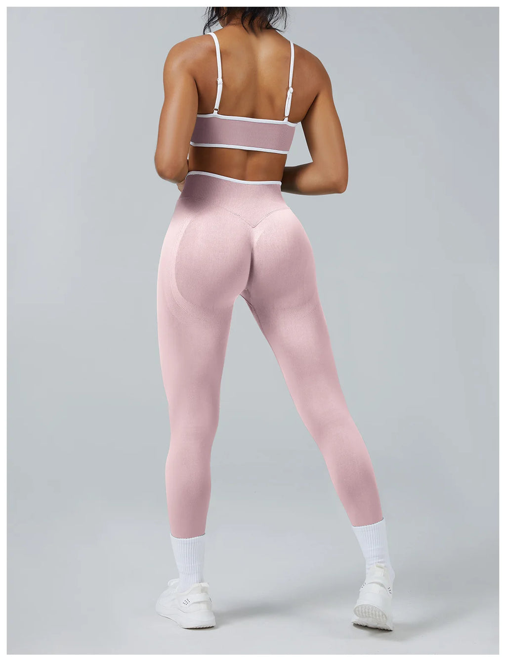 Seamless Butt Lifting Yoga Leggings – Tummy Control, Quick-Dry & Stylish Fit for Running & Outdoor