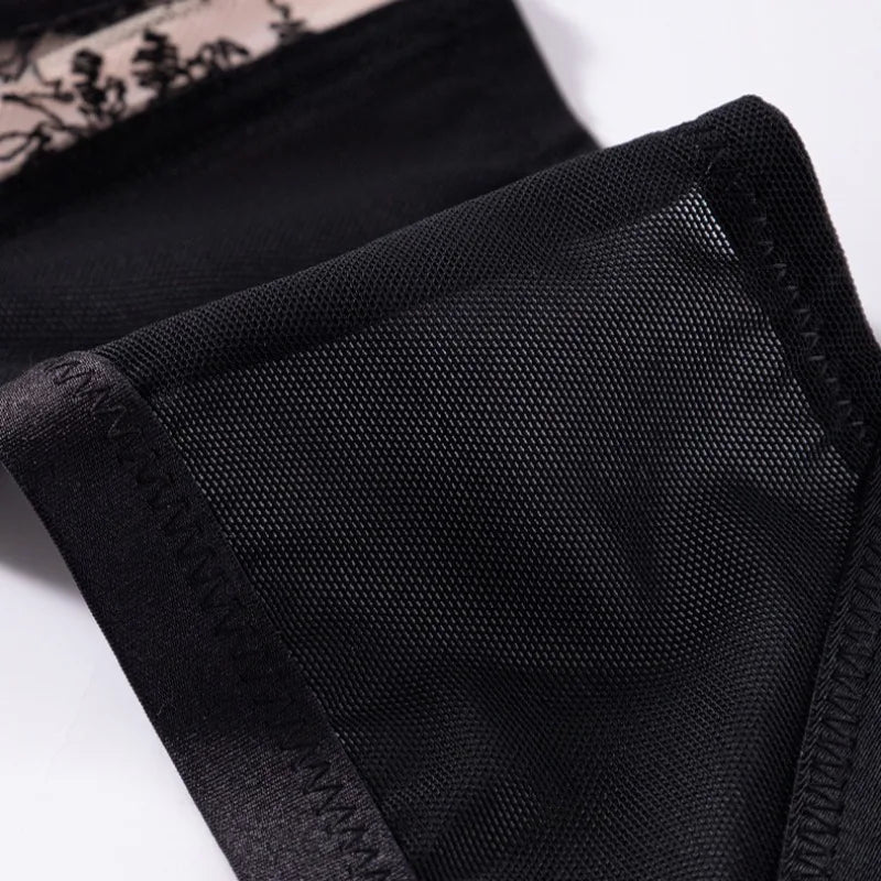 Sexy Womens Lace Sheer Minimizer Bra 75D-95K Non Padded Underwire Female Breathable Flower Embroidery Plus Size Lingerie