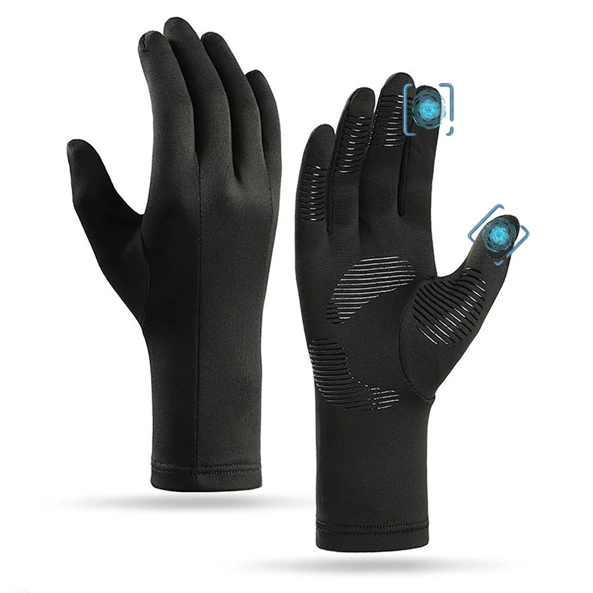 Ski Gloves Liners Thermal Warm Touch Screen Gloves ,Suit for Men &Women Cycling&Running Thin Lightweight Winter Gloves