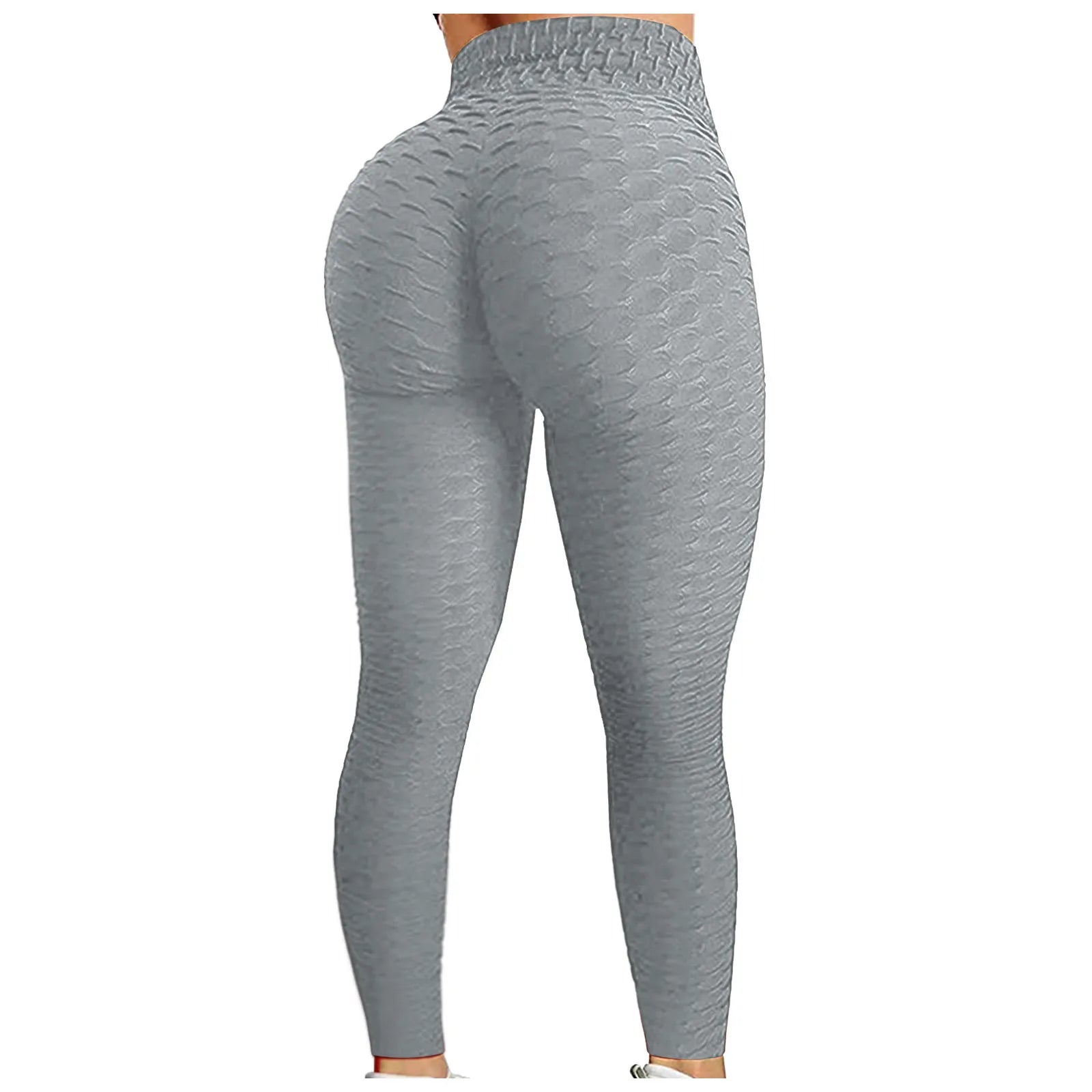 Workout Yoga Leggings Pants Butt Lifting Scrunch Booty Leggings Tummy Control Women High Waisted Gym Tights Anti Cellulite