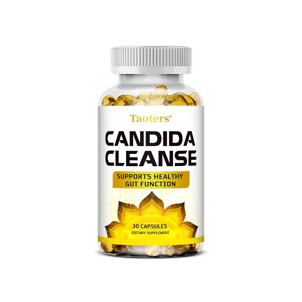 Candida Cleanse - Intestinal and Colon Support, Suitable for Men and Women, Cleansing and Detoxifying, Balance Digestion