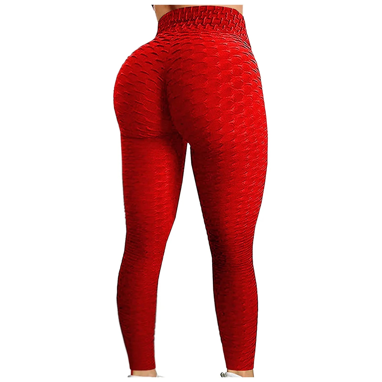 Workout Yoga Leggings Pants Butt Lifting Scrunch Booty Leggings Tummy Control Women High Waisted Gym Tights Anti Cellulite