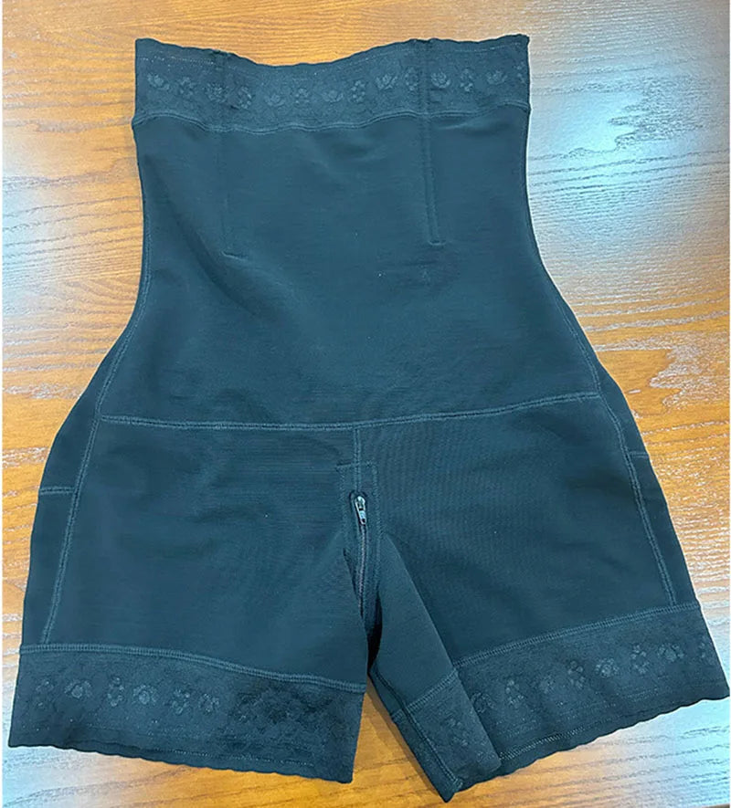 High Compression Shapewear Fajas Colombianas Butt Lifter Lace Waist Trainer Body Shaper Corset for Tummy Control Panties Girdles