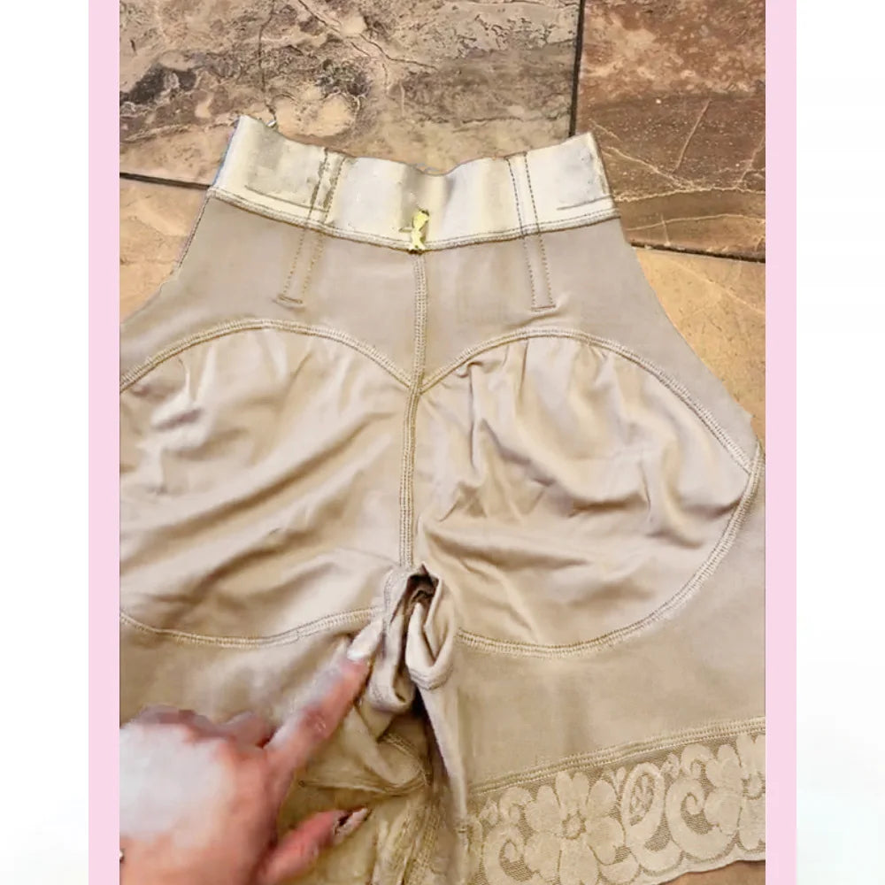 Fajas Colombianas Women Tummy Control Panties Butt Lifter Shorts Waist Trainer Girdle Shapers Slimming shapewear with Zipper