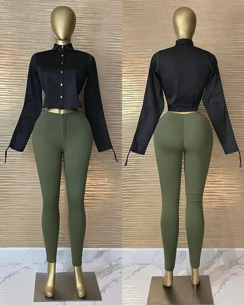 New High Waist Tummy Control Shaping Butt Lifting Slimming Leggings Women's Slim Long Yoga Pants 2025