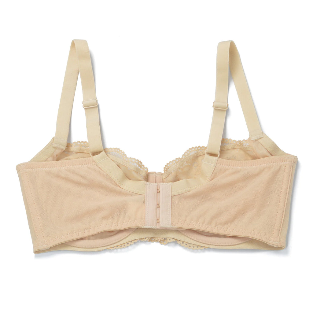 New Big Size Women Bra Full Coverage Minimizer Lace Floral Embrodiery Mesh Bras Underwire B C D E F G H Cup 34 36 38 40 42 44 46