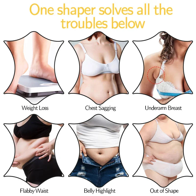 Fajas Colombian Shapewear Postpartum Girdle BBL Bodysuit Tummy Control Butt Lifter for Women Compressed Slimming Body Shaper