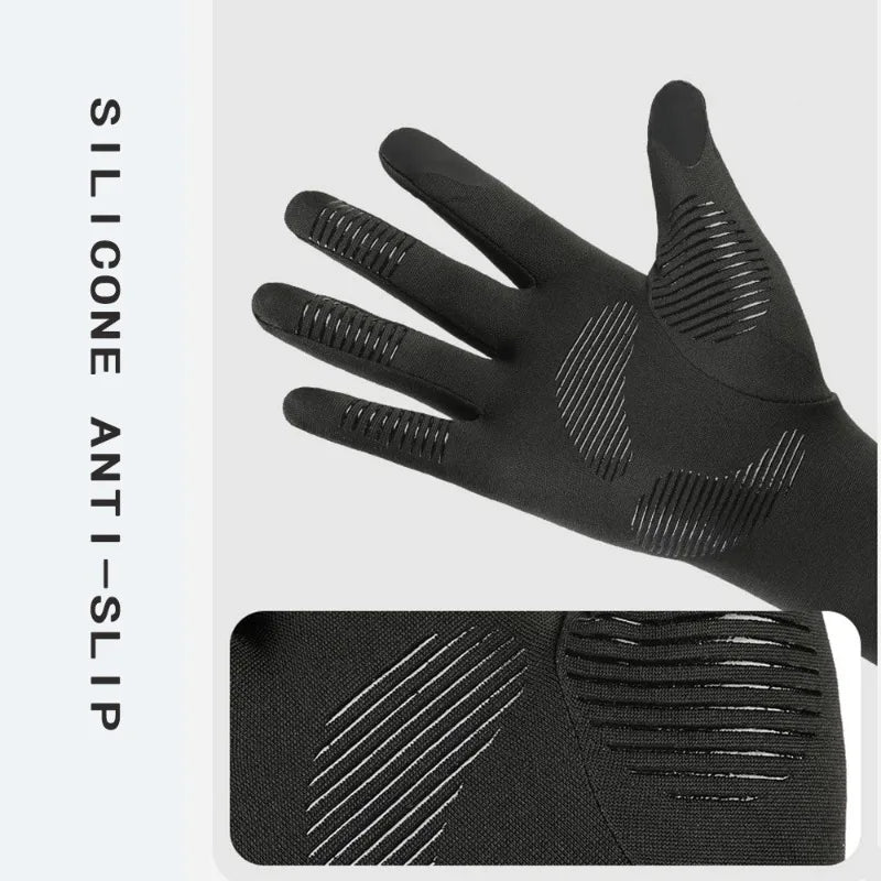 Ski Gloves Liners Thermal Warm Touch Screen Gloves ,Suit for Men &Women Cycling&Running Thin Lightweight Winter Gloves