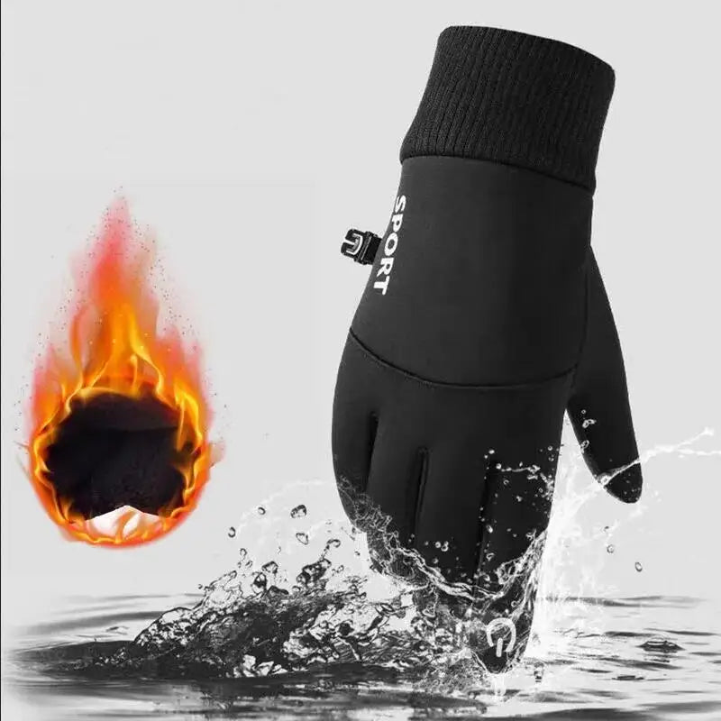 Winter Gloves Men Women Touch Screen Warm Gloves Water Resistant Windproof Thermal Gloves for Driving Running Ski Riding Sport