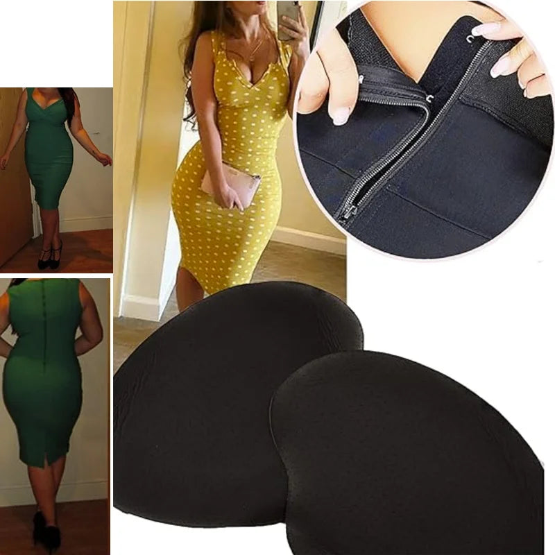 GUUDIA Hook Zipper Fajas Colombianas Butt Lifter Hip Enhancer Tummy Control Panties Body Shaper PantyBooty Enhance Shapewear