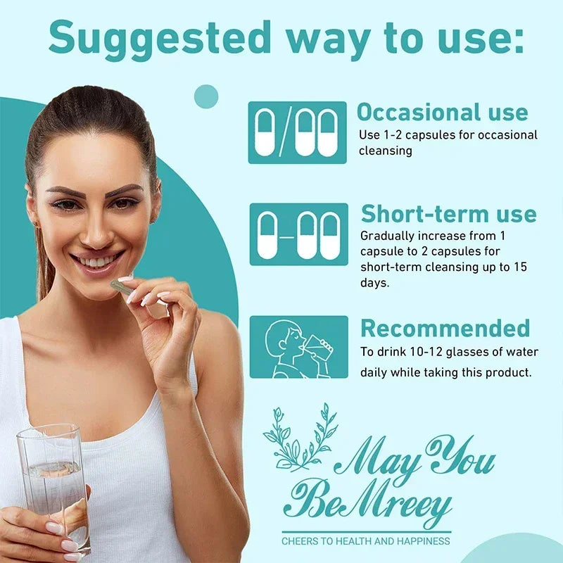 15 Day Cleanse and Detox - Supports Intestinal & Digestive Health, Relieves Bloating, Replenishes Energy, and Improves Immunity