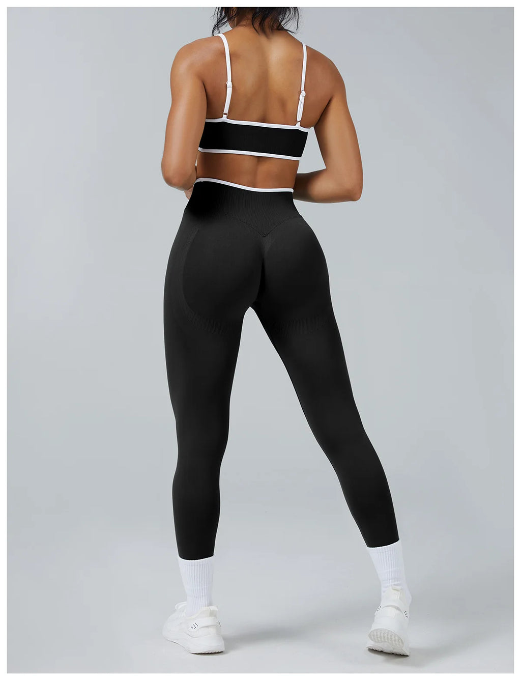 Seamless Butt Lifting Yoga Leggings – Tummy Control, Quick-Dry & Stylish Fit for Running & Outdoor
