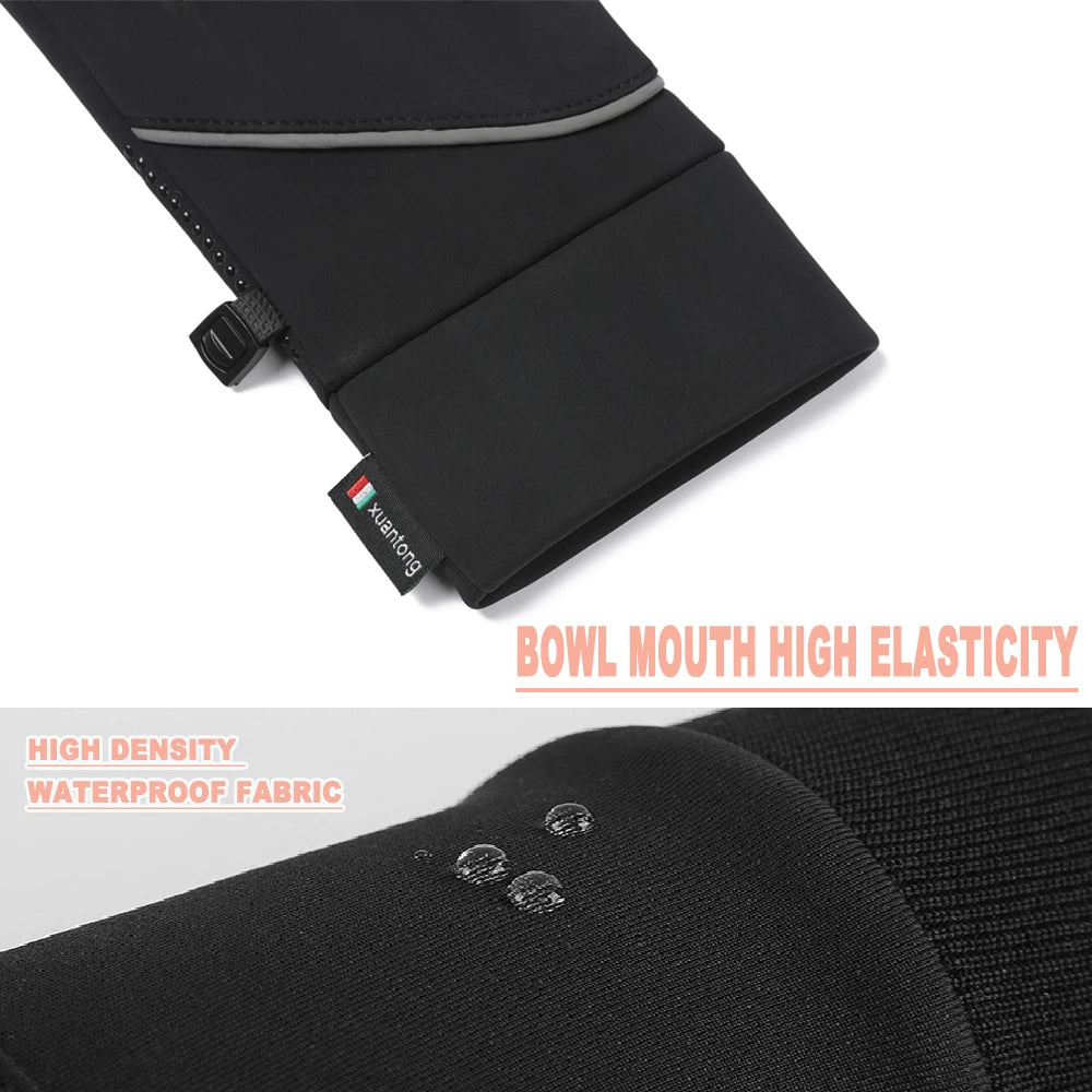 1 Pair Winter Gloves Women Men Ski Snow Gloves Thermal Warm Touch Screen, Suit for Running, Cycling, Biking, Hiking, Driving