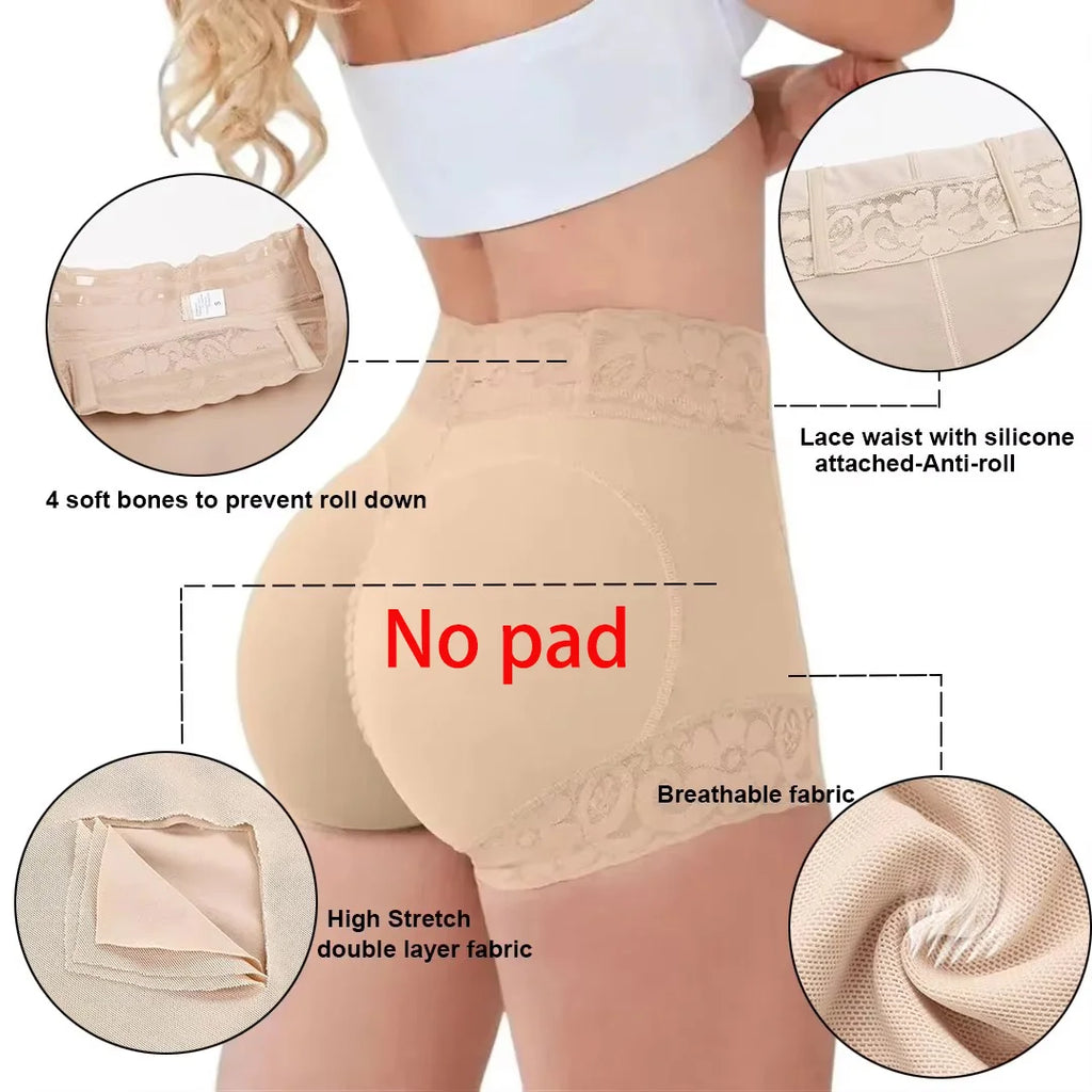 fajas colombianas tummy control butt lifter body shapewear women slimming girdle body shaper waist trainer high waist flat belly
