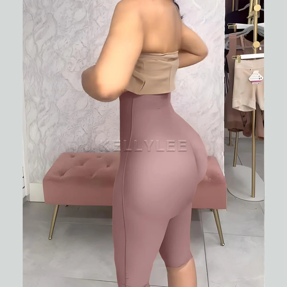 Women's Modeling Tummy Control Underwear High Waisted Push Up Leggings Post-Surgery Slim Fit Women's Butt Lifter Shapewear