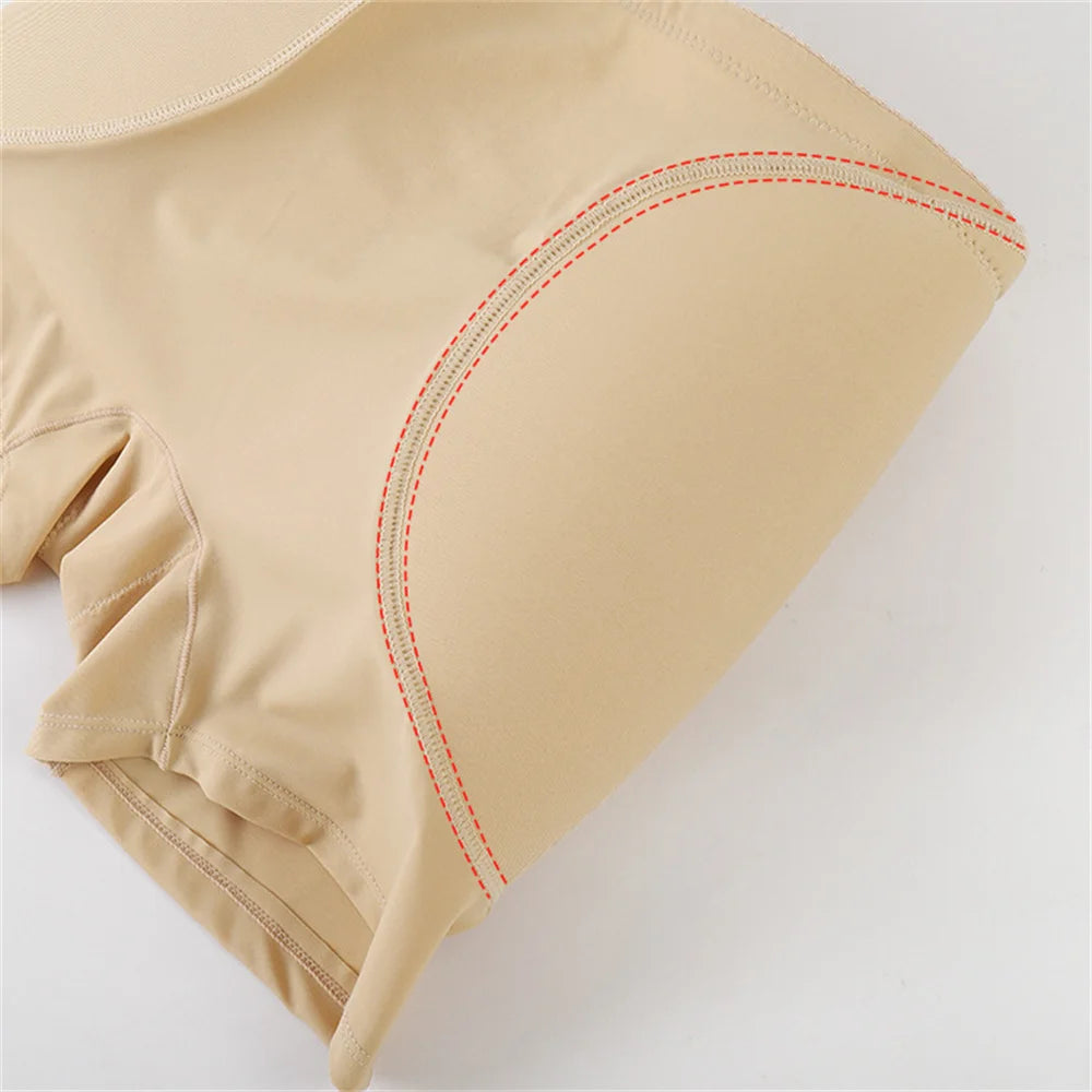 High Waist Shorts Butt Enhancer Shaper Buttock Lifting Panties Tummy Control Body Shaper With Butt Pads Shapewear