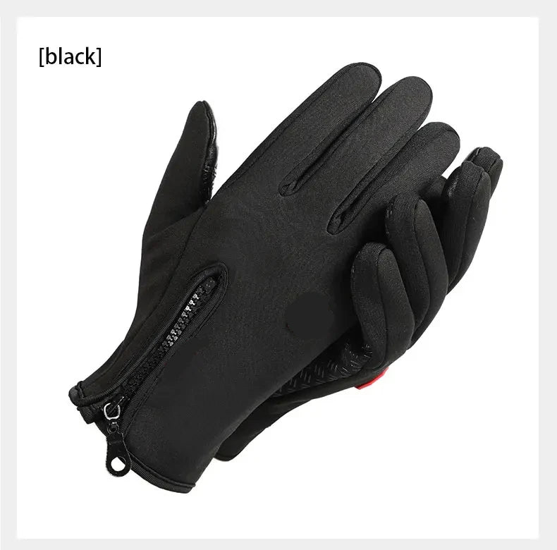 Winter Men's And Women's Warm Gloves, Waterproof And Skin Friendly Touch Screen, Suitable For Cycling And Skiing