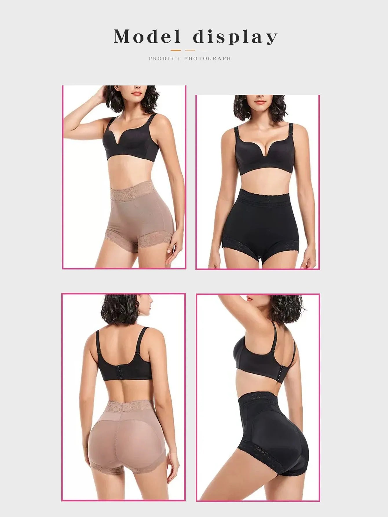 fajas colombianas tummy control butt lifter body shapewear women slimming girdle body shaper waist trainer high waist flat belly